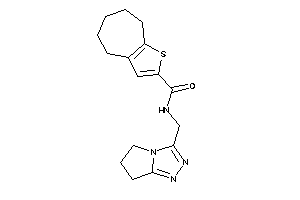 N-(6,7-dihydro-5H-pyrrolo[2,1-c][1,2,4]triazol-3-ylmethyl)-5,6,7,8-tetrahydro-4H-cyclohepta[b]thiophene-2-carboxamide