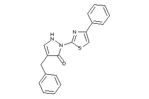 4-benzyl-2-(4-phenylthiazol-2-yl)-3-pyrazolin-3-one