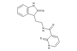 2-keto-N-[2-(2-ketoindolin-3-yl)ethyl]-1H-pyridine-3-carboxamide