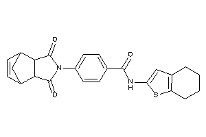 4-(diketoBLAHyl)-N-(4,5,6,7-tetrahydrobenzothiophen-2-yl)benzamide