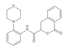 1-keto-N-(2-morpholinophenyl)isochroman-3-carboxamide