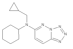 Cyclohexyl-(cyclopropylmethyl)-(tetrazolo[5,1-f]pyridazin-6-yl)amine