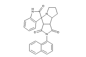 2-(1-naphthyl)spiro[3a,6,7,8,8a,8b-hexahydropyrrolo[3,4-a]pyrrolizine-4,3'-indoline]-1,2',3-trione