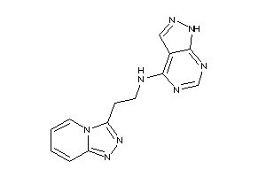 1H-pyrazolo[3,4-d]pyrimidin-4-yl-[2-([1,2,4]triazolo[4,3-a]pyridin-3-yl)ethyl]amine