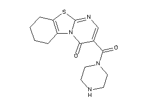 3-(piperazine-1-carbonyl)-6,7,8,9-tetrahydropyrimido[2,1-b][1,3]benzothiazol-4-one