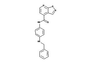 N-[4-(benzylamino)phenyl]isoxazolo[5,4-b]pyridine-4-carboxamide