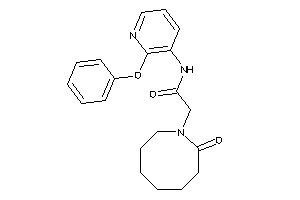 Image of 2-(2-ketoazocan-1-yl)-N-(2-phenoxy-3-pyridyl)acetamide