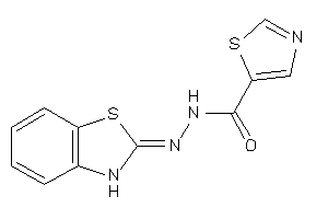 N-(3H-1,3-benzothiazol-2-ylideneamino)thiazole-5-carboxamide
