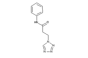 N-phenyl-3-(tetrazol-1-yl)propionamide