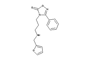 Image of 4-[3-(2-furfurylamino)propyl]-3-phenyl-1,2,4-oxadiazol-5-one