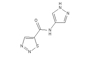 N-(1H-pyrazol-4-yl)thiadiazole-5-carboxamide