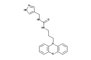 Image of 1-(3-phenothiazin-10-ylpropyl)-3-(1H-pyrazol-4-ylmethyl)urea