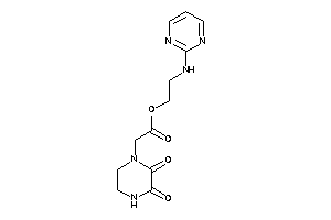 2-(2,3-diketopiperazino)acetic Acid 2-(2-pyrimidylamino)ethyl Ester