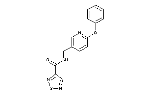 N-[(6-phenoxy-3-pyridyl)methyl]-1,2,5-thiadiazole-3-carboxamide