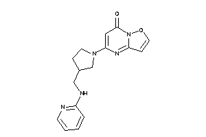 5-[3-[(2-pyridylamino)methyl]pyrrolidino]isoxazolo[2,3-a]pyrimidin-7-one