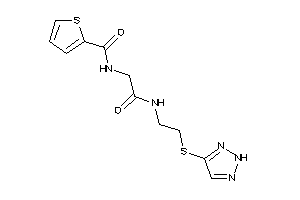 N-[2-keto-2-[2-(2H-triazol-4-ylthio)ethylamino]ethyl]thiophene-2-carboxamide