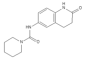 N-(2-keto-3,4-dihydro-1H-quinolin-6-yl)piperidine-1-carboxamide