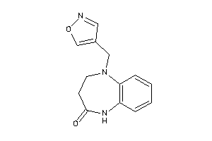 1-(isoxazol-4-ylmethyl)-3,5-dihydro-2H-1,5-benzodiazepin-4-one