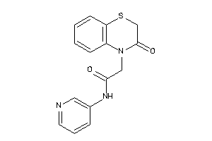 2-(3-keto-1,4-benzothiazin-4-yl)-N-(3-pyridyl)acetamide