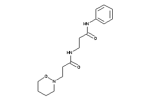 N-(3-anilino-3-keto-propyl)-3-(oxazinan-2-yl)propionamide