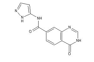 4-keto-N-(1H-pyrazol-5-yl)-3H-quinazoline-7-carboxamide