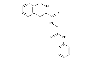 N-(2-anilino-2-keto-ethyl)-1,2,3,4-tetrahydroisoquinoline-3-carboxamide