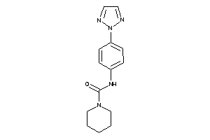 N-[4-(triazol-2-yl)phenyl]piperidine-1-carboxamide