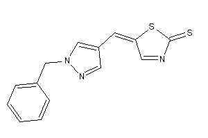 5-[(1-benzylpyrazol-4-yl)methylene]-3-thiazoline-2-thione