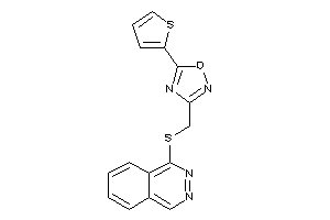 3-[(phthalazin-1-ylthio)methyl]-5-(2-thienyl)-1,2,4-oxadiazole