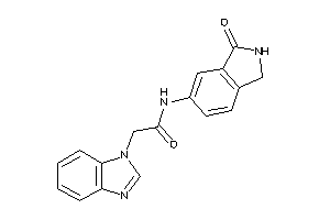 2-(benzimidazol-1-yl)-N-(3-ketoisoindolin-5-yl)acetamide