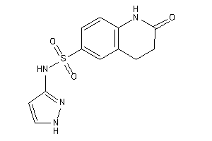 2-keto-N-(1H-pyrazol-3-yl)-3,4-dihydro-1H-quinoline-6-sulfonamide