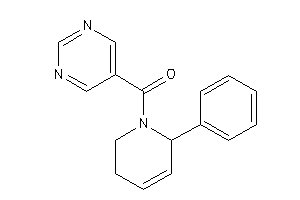 (6-phenyl-3,6-dihydro-2H-pyridin-1-yl)-(5-pyrimidyl)methanone