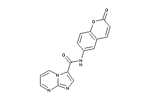 N-(2-ketochromen-6-yl)imidazo[1,2-a]pyrimidine-3-carboxamide