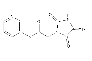 N-(3-pyridyl)-2-(2,4,5-triketoimidazolidin-1-yl)acetamide