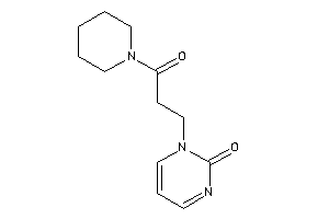 1-(3-keto-3-piperidino-propyl)pyrimidin-2-one