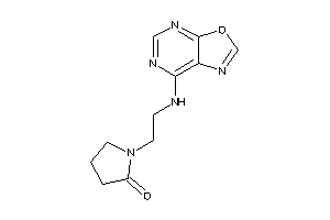1-[2-(oxazolo[5,4-d]pyrimidin-7-ylamino)ethyl]-2-pyrrolidone