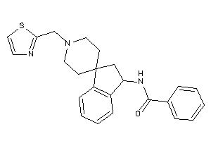 N-[1'-(thiazol-2-ylmethyl)spiro[indane-3,4'-piperidine]-1-yl]benzamide