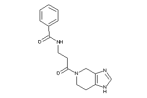 N-[3-keto-3-(1,4,6,7-tetrahydroimidazo[4,5-c]pyridin-5-yl)propyl]benzamide