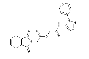 2-(1,3-diketo-3a,4,7,7a-tetrahydroisoindol-2-yl)acetic Acid [2-keto-2-[(2-phenylpyrazol-3-yl)amino]ethyl] Ester