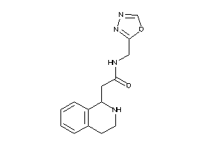 N-(1,3,4-oxadiazol-2-ylmethyl)-2-(1,2,3,4-tetrahydroisoquinolin-1-yl)acetamide