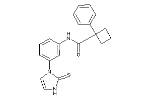 1-phenyl-N-[3-(2-thioxo-4-imidazolin-1-yl)phenyl]cyclobutanecarboxamide