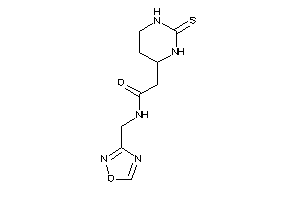 N-(1,2,4-oxadiazol-3-ylmethyl)-2-(2-thioxohexahydropyrimidin-4-yl)acetamide