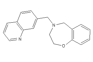 4-(7-quinolylmethyl)-3,5-dihydro-2H-1,4-benzoxazepine