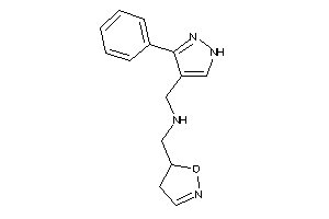 2-isoxazolin-5-ylmethyl-[(3-phenyl-1H-pyrazol-4-yl)methyl]amine