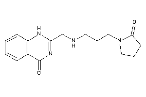 Image of 2-[[3-(2-ketopyrrolidino)propylamino]methyl]-1H-quinazolin-4-one