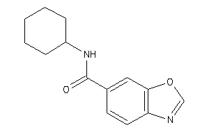 N-cyclohexyl-1,3-benzoxazole-6-carboxamide