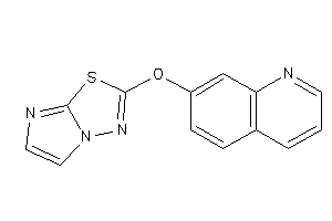 2-(7-quinolyloxy)imidazo[2,1-b][1,3,4]thiadiazole