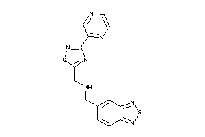 Piazthiol-5-ylmethyl-[(3-pyrazin-2-yl-1,2,4-oxadiazol-5-yl)methyl]amine