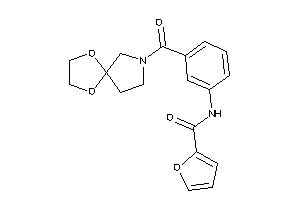 N-[3-(6,9-dioxa-3-azaspiro[4.4]nonane-3-carbonyl)phenyl]-2-furamide