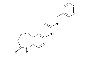 1-benzyl-3-(2-keto-1,3,4,5-tetrahydro-1-benzazepin-7-yl)urea
